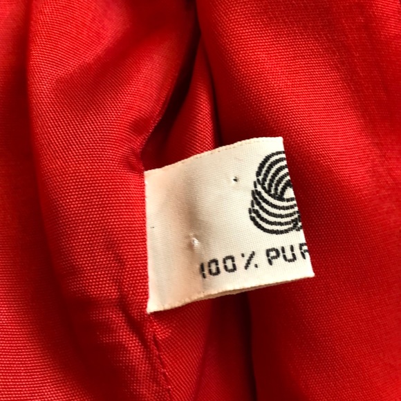 Women's Saville Red 100% Wool Blazer - Picture 11 of 16